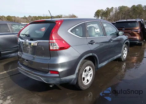 2015 Honda Cr-V Lx from USA, damaged, VIN 2HKRM3H38FH556967